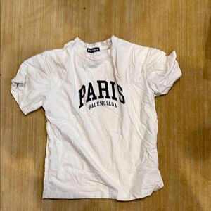 Balenciaga White T-Shirt